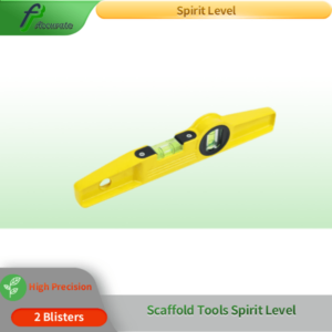 High precision spirit level for construction professionals