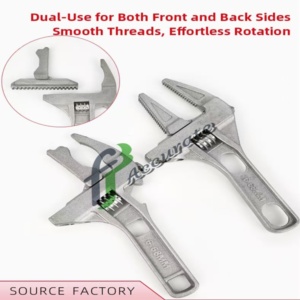 Wide jaw spanner tool, ideal for tight spaces and plumbing installations