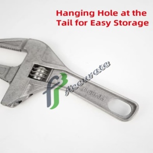 Multi-purpose adjustable spanner, perfect for plumbing and faucet repairs