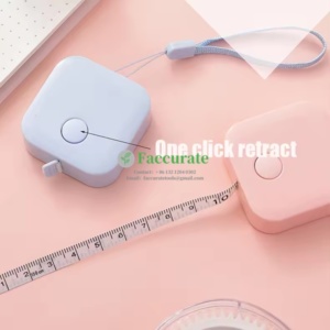 macaron-colored automatic retracting tape measure