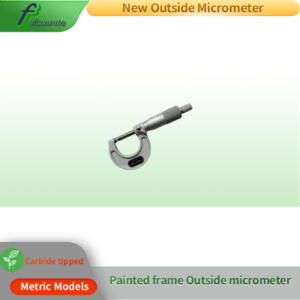 0–25mm high precision mechanical outside micrometer chromium plated