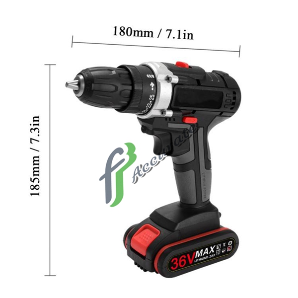 Multifunctional cordless electric screwdriver for household tasks