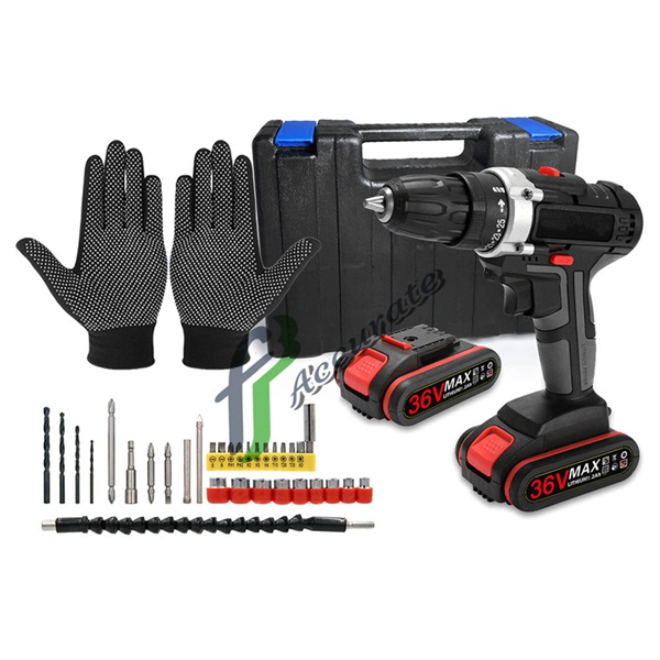 Cordless drill with dual-speed settings for precision drilling