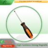 high-precision flathead screwdriver with magnetic tip and ergonomic handle.