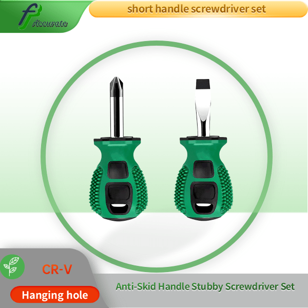 CR-V chrome vanadium steel screwdriver set