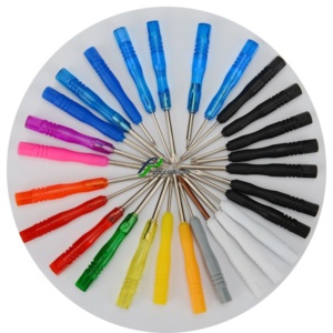 precision screwdriver for small appliances – an image of the mini screwdriver being used to repair a small appliance, highlighting its precision and ease of use.