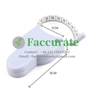 self measuring fitness tape for gym and home