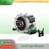 Fluorescent measuring tape with 20% thicker tape, anti-fall protection, and laser accuracy.