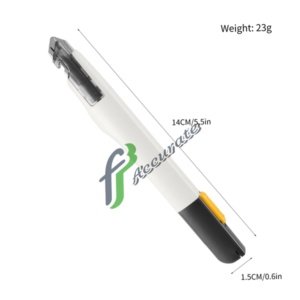 Sharp 30-degree blade ensures precise and accurate cuts.