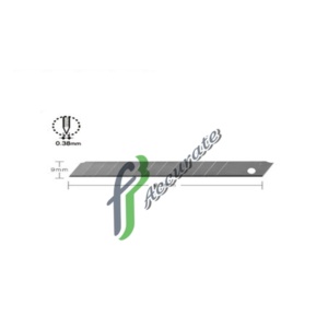 Reliable 9mm replacement blade for all standard utility knives.