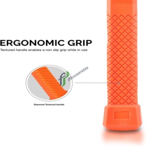 Precision strike rubber hammer with non-slip handle