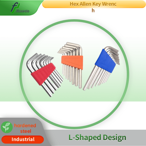 L-shaped hex wrench for machinery