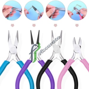 Round nose pliers ideal for wire wrapping and jewelry loops