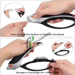 Box Cutter Knife with Ergonomic Design