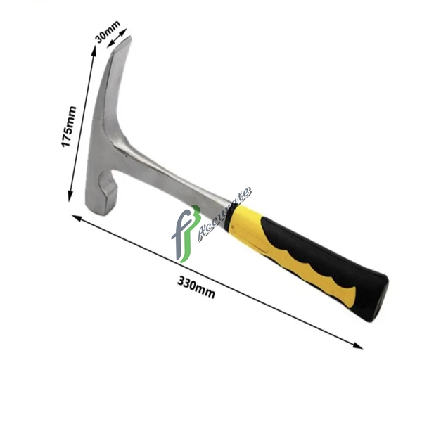 All carbon steel sheet metal hammer, perfect for HVAC and metal forming applications.