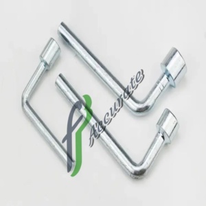 Nickel-plated hex socket wrench